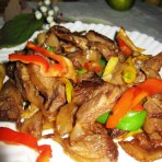 尖椒护心肉的做法