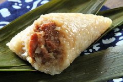 经典四角鲜肉粽子的做法