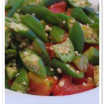 番茄炒秋葵
