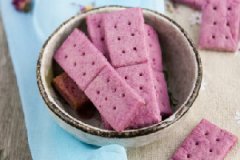 烘焙之低糖紫薯饼干的做法