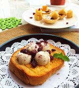 在家diy米酒蔓越莓冰淇淋做法