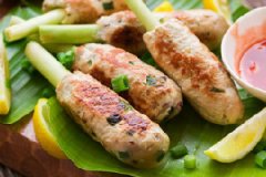 香茅棒棒鸡烤串的做法