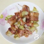 培根生菜卷的做法