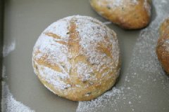 全麦亚麻子欧包的家常做法