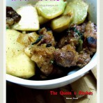 香草芥兰炒叉烧