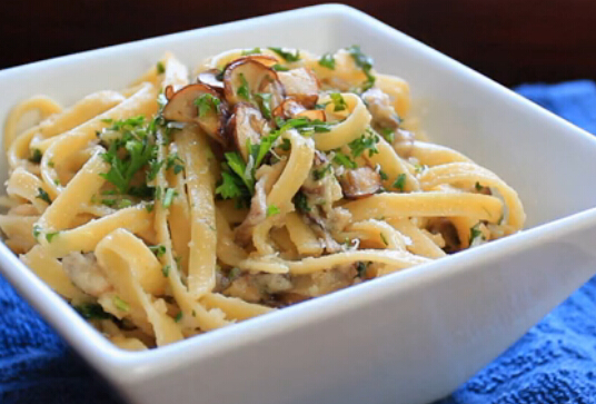 《宅男美食》88集全素白酱意面(Fettuccini Alfredo)