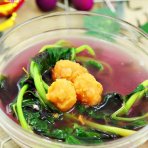 黄薯汗菜汤的做法