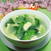 天菜芯素鸡羹的做法