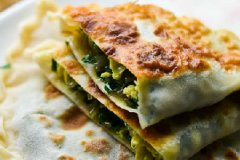 韭菜菜盒的学家做法