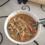 西红柿鸡蛋面(宝宝面条)的做法