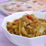 酸炒鸡肠的做法